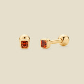 January Birthstone Stud Earrings | Final Sale
