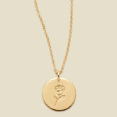 June Birth Flower Necklace
