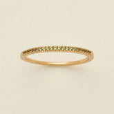 August Birthstone Stacking Ring