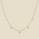 Flora Luxe Floating Necklace