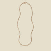 CZ Poppy Tennis Necklace