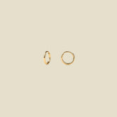 Mini Live In Hoop Earrings