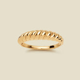 Gloss Croissant Ring | Final Sale