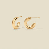 Gloss Hoop Earrings | Final Sale