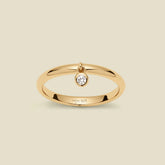 CZ Poppy Drop Ring | Final Sale