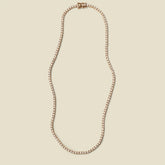 CZ Prong-Set Tennis Necklace