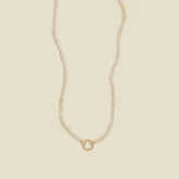 Pearl Strand Charm Necklace | Final Sale