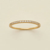 April Birthstone Stacking Ring