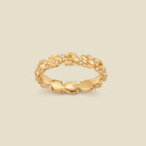 May CZ Birth Flower Eternity Ring