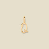 Script Initial Q Charm