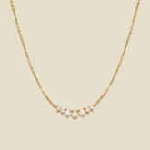 Crescent Pearl Necklace | Final Sale