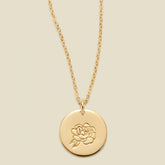 September Birth Flower Necklace