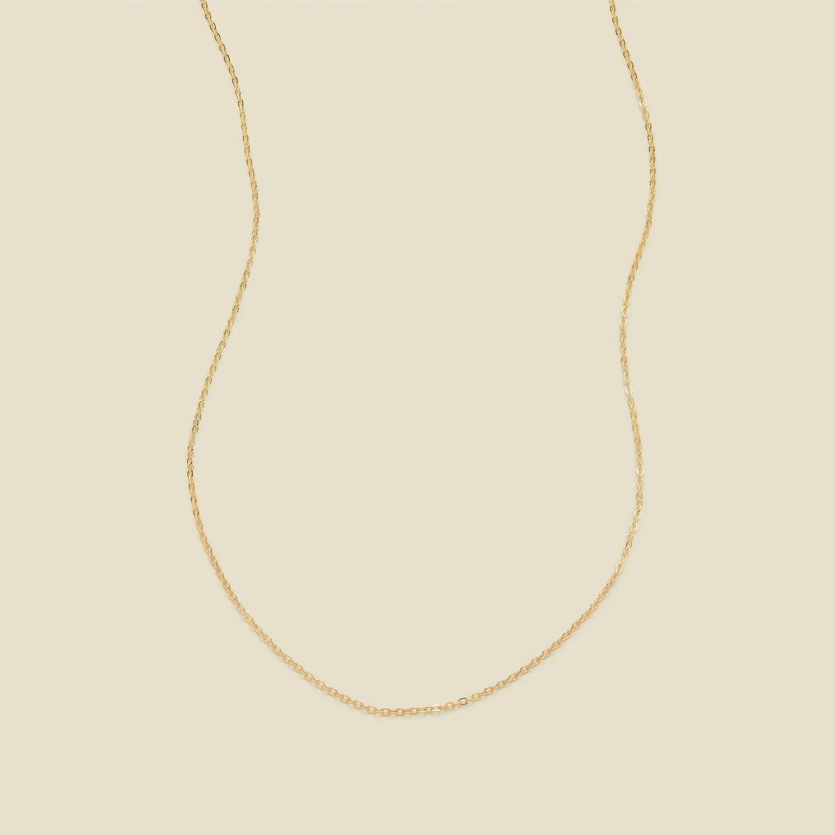 Adjustable Flat Cable Charm Chain