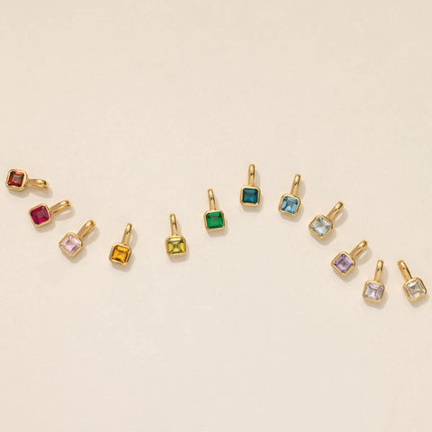 January Birthstone Charm | Final Sale
