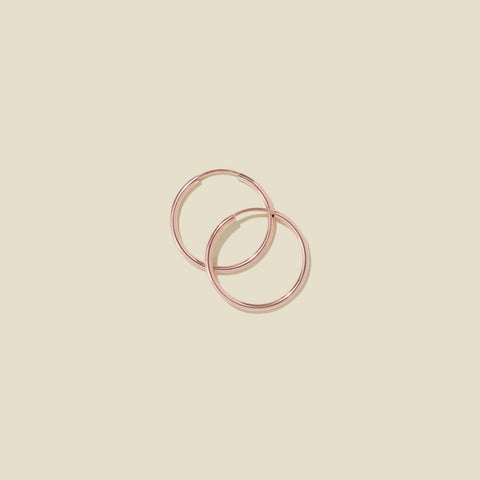 Live In Hoop Earrings | Final Sale