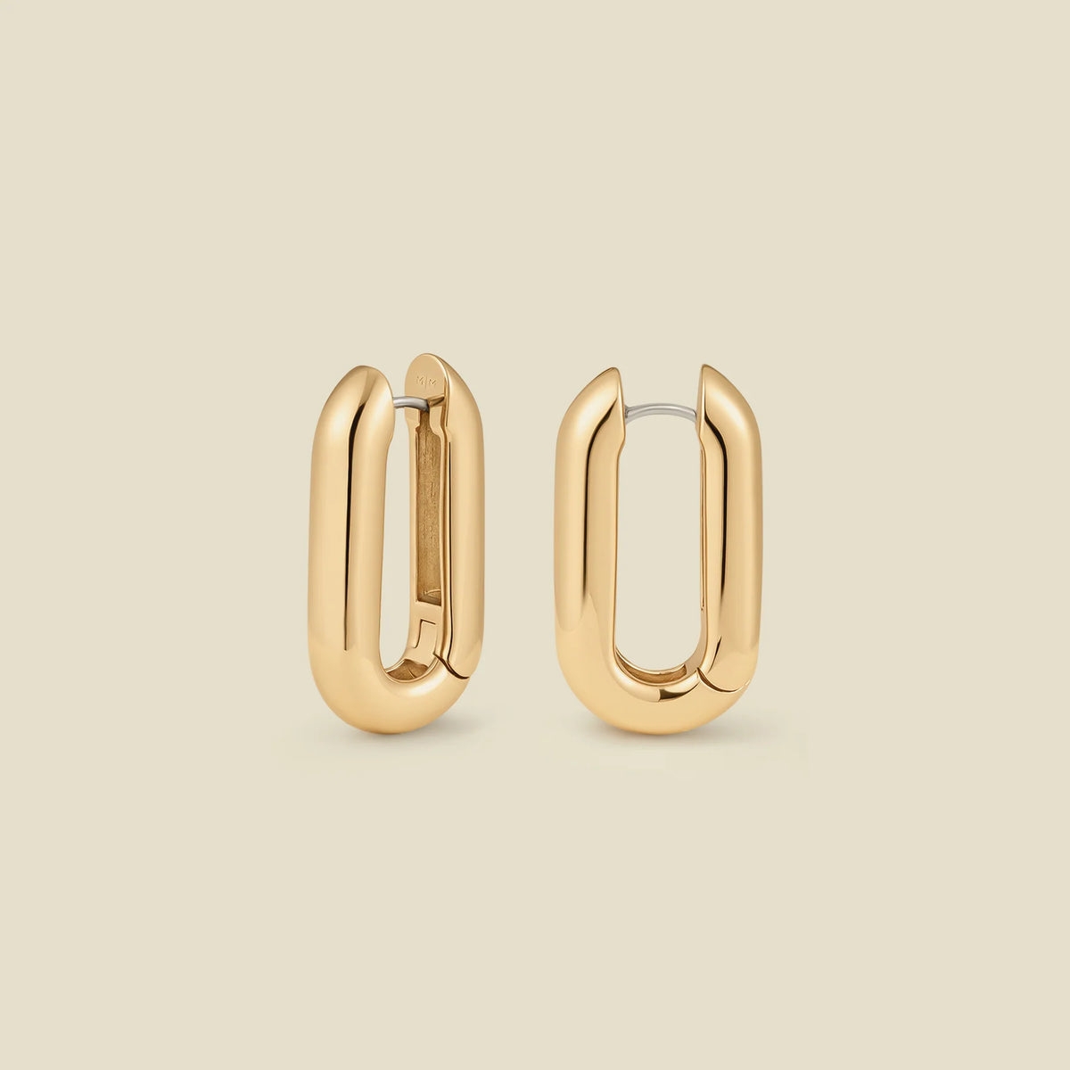 Sol Paperclip Hoop Earrings | Final Sale