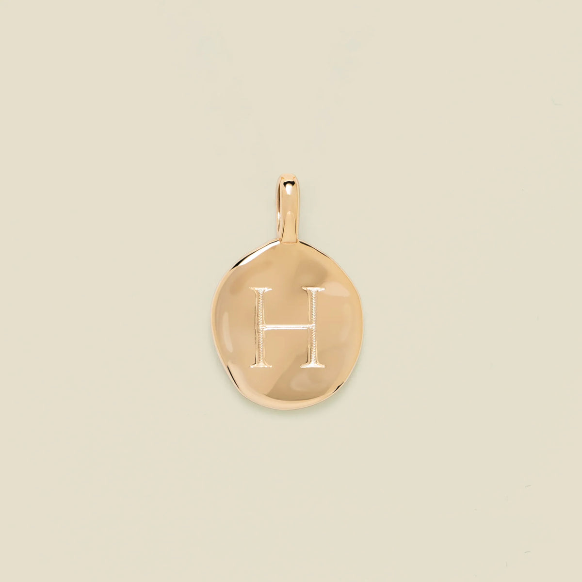 Engravable Heritage Circle Charm