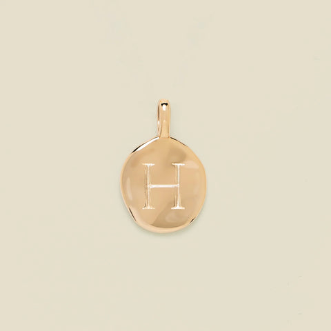 Engravable Heritage Circle Charm