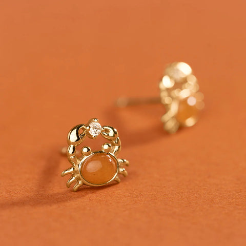 Crab Stud Earrings