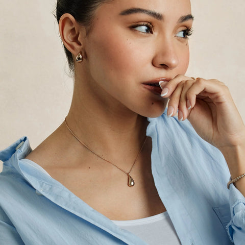 Gloss Pendant Necklace | Final Sale