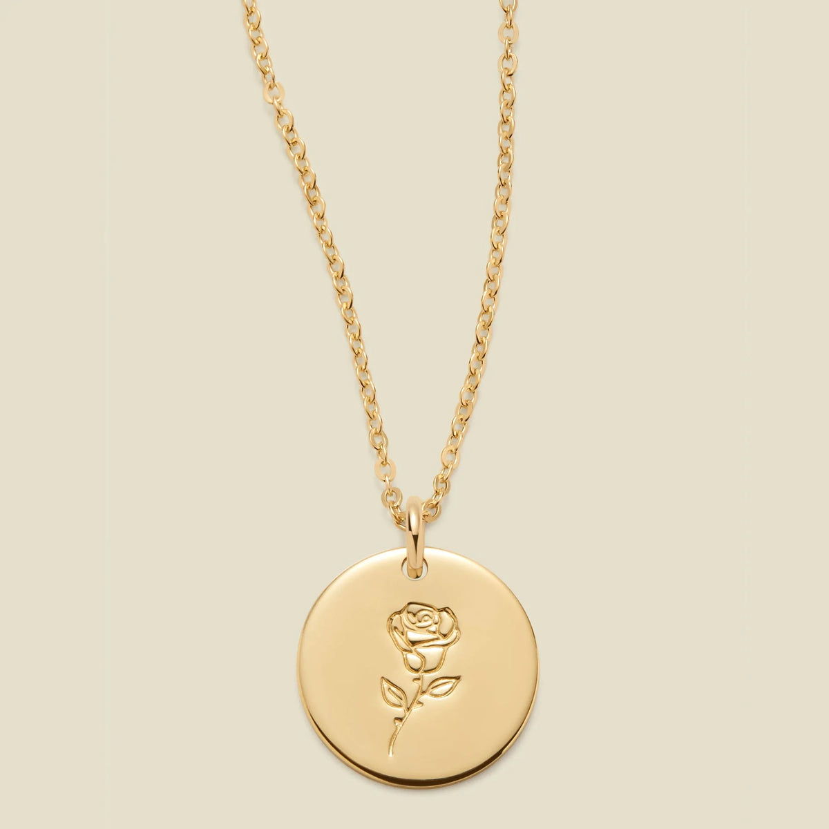 June Birth Flower Necklace