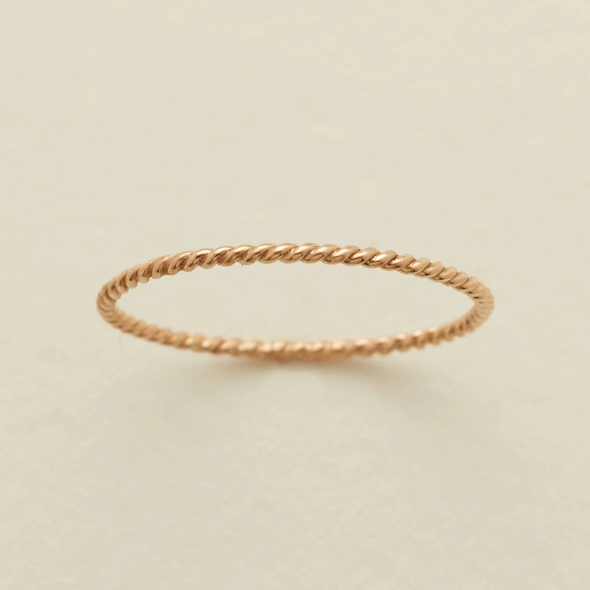 Braided Stacking Ring