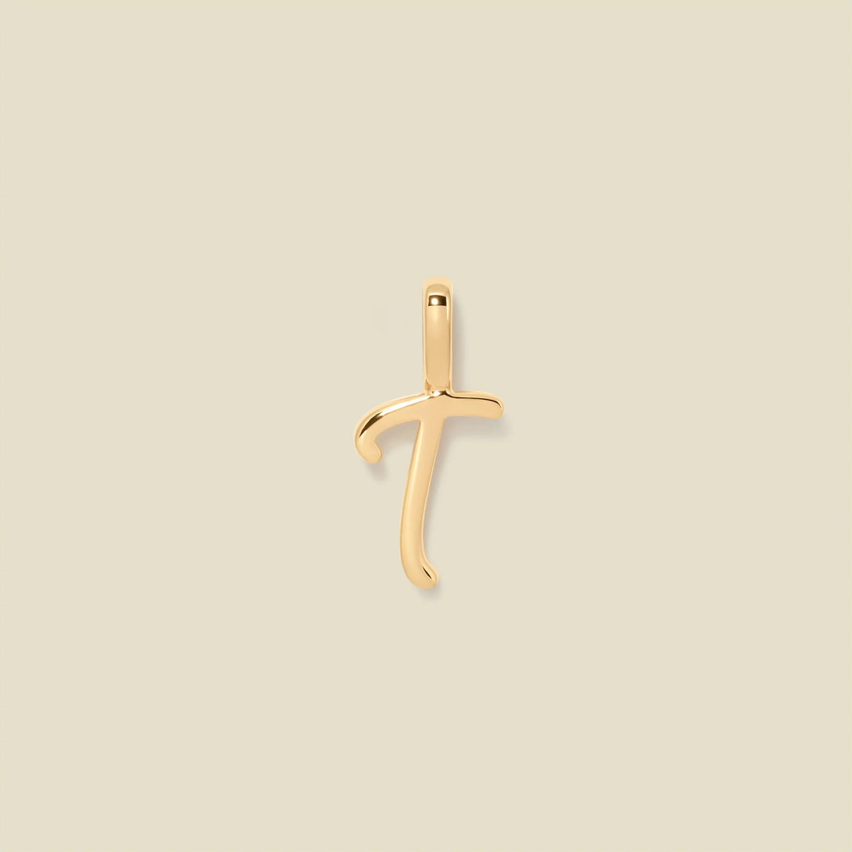 Script Initial T Charm
