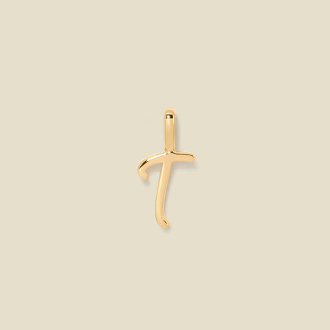 Script Initial T Charm