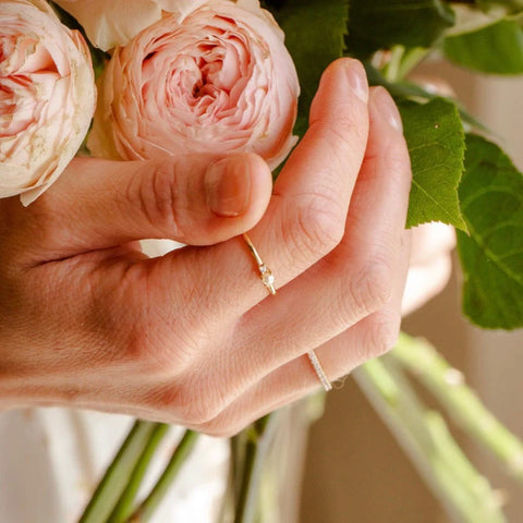 Petite Pearl Ring | Final Sale