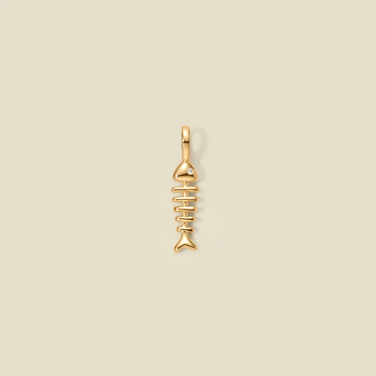 Fishbone Charm | Final Sale