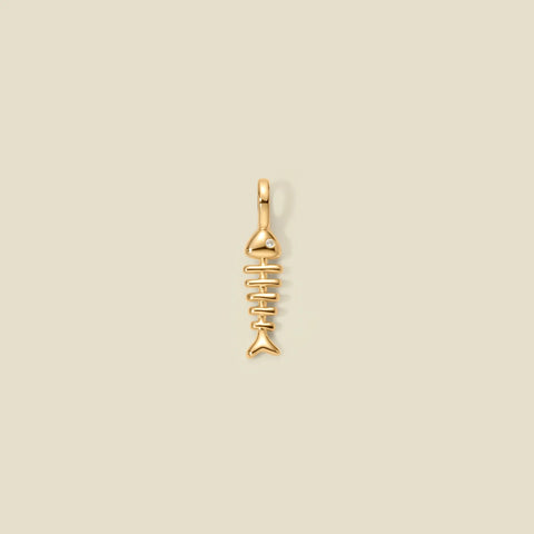 Fishbone Charm | Final Sale