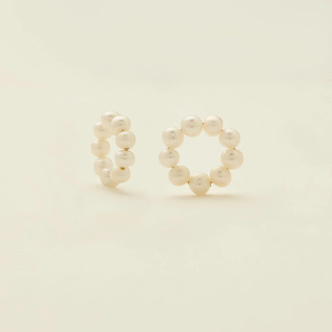 Add-On Pearl Halo Hooplets | Final Sale