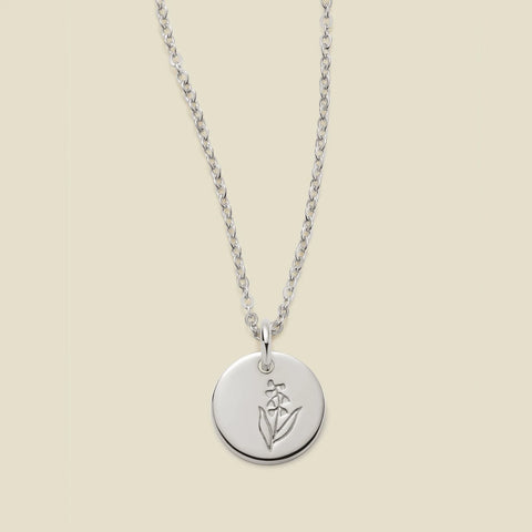 May Birth Flower Necklace