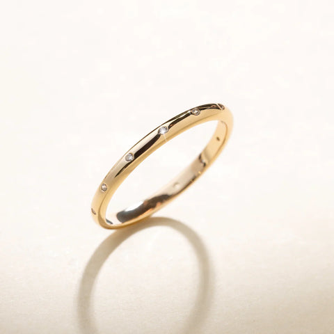 CZ Poppy Eternity Stacking Ring