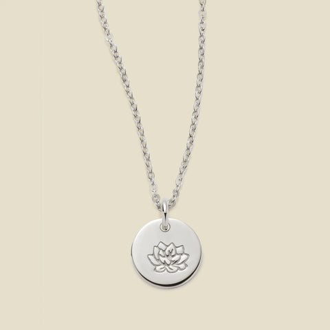 July Birth Flower Necklace