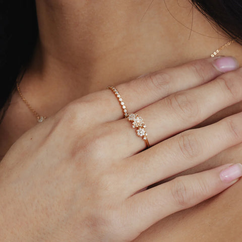 Flora Luxe Cocktail Ring