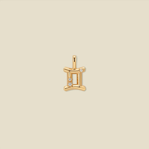 Gemini Zodiac Charm | Final Sale