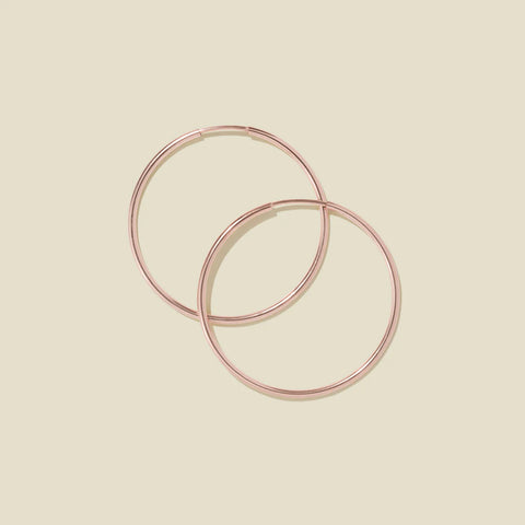 Live In Hoop Earrings | Final Sale
