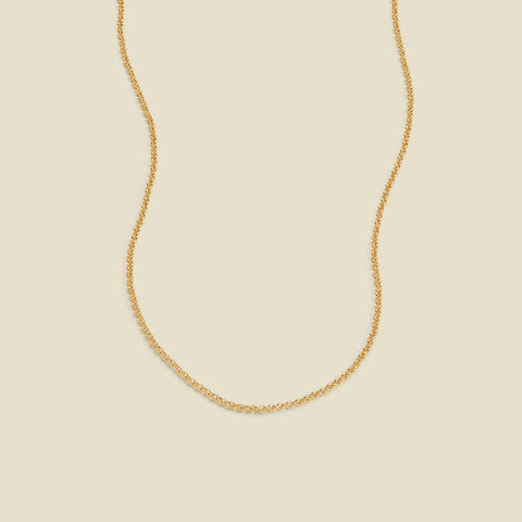 Rolo Charm Chain Necklace