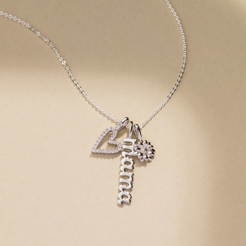 February Birth Flower Charm