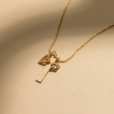 Paw Print Charm