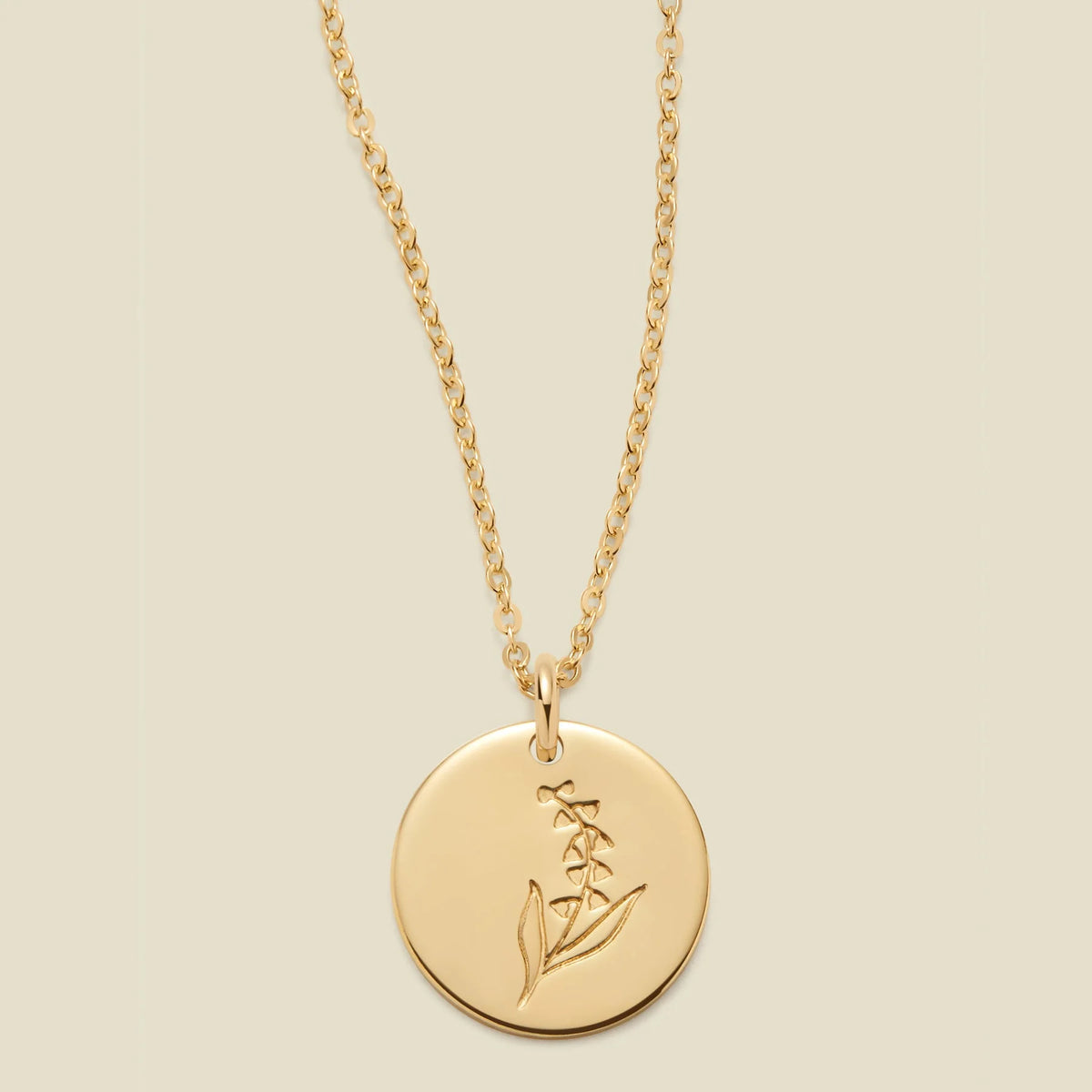 May Birth Flower Necklace