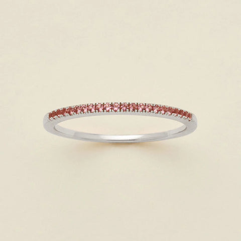 October Birthstone Stacking Ring