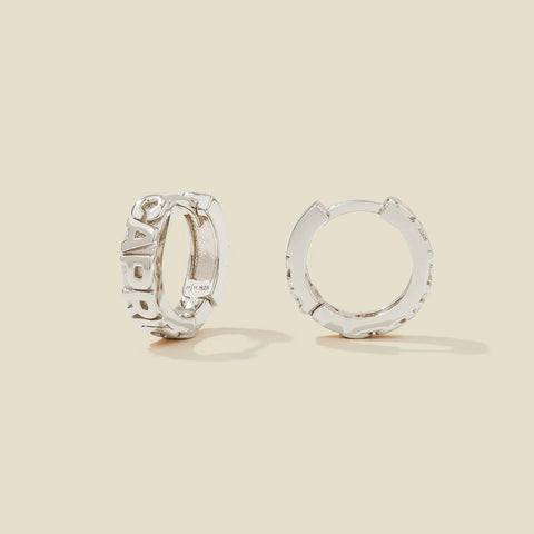 Capricorn Huggie Hoop Earrings | Final Sale