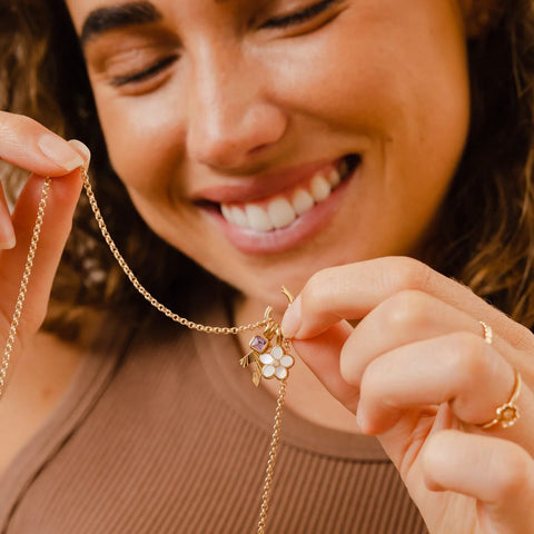 January Birthstone Charm | Final Sale