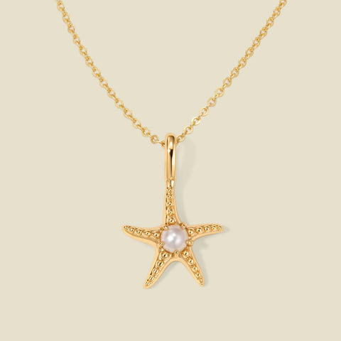 Starfish Charm Necklace