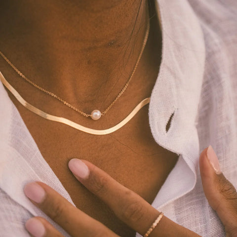 Pearl Choker Necklace | Final Sale
