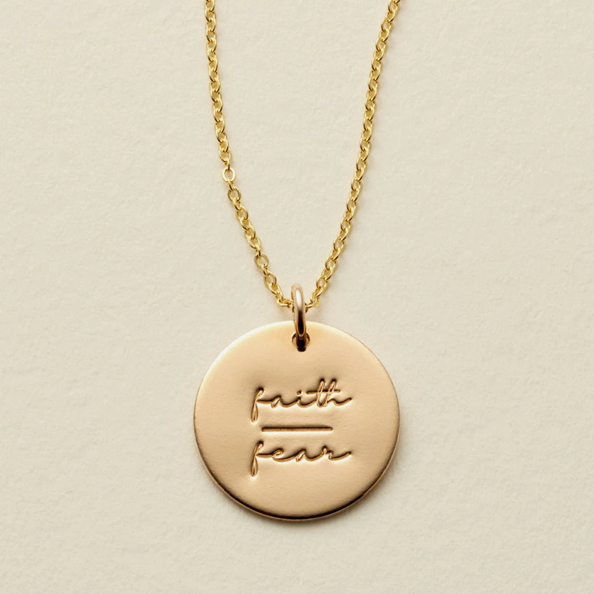 Pause Collection Disc Necklace