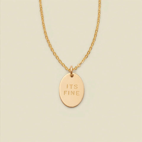 Mini Oval Necklace