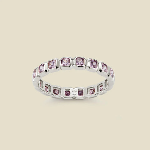 June Birthstone Eternity Ring